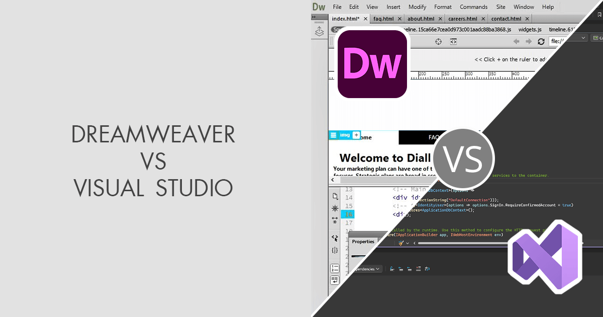 Dreamweaver vs Visual Studio: Which Software Is Better?