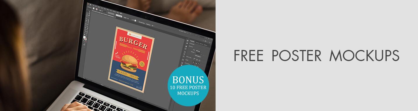 37 Free Poster Mockups in PSD