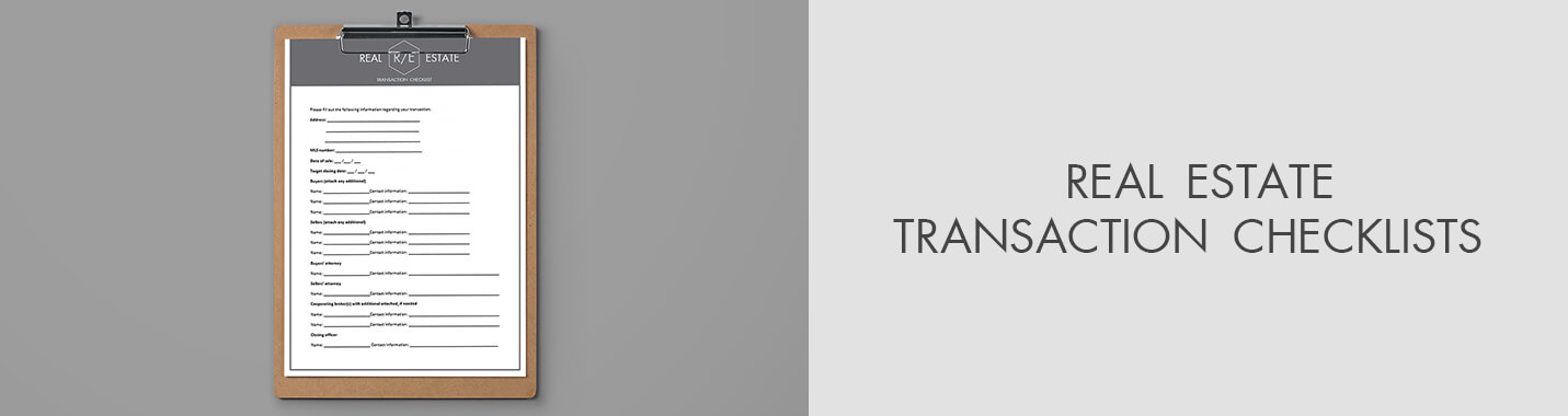 Real Estate Transaction Checklist – Free Doc + Pdf