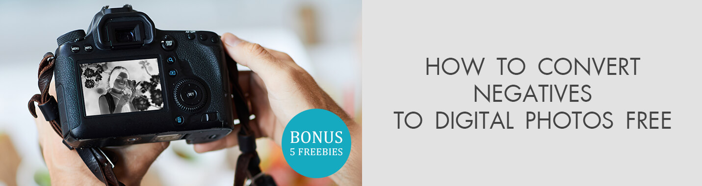 How to Convert Negatives to Digital Photos Free