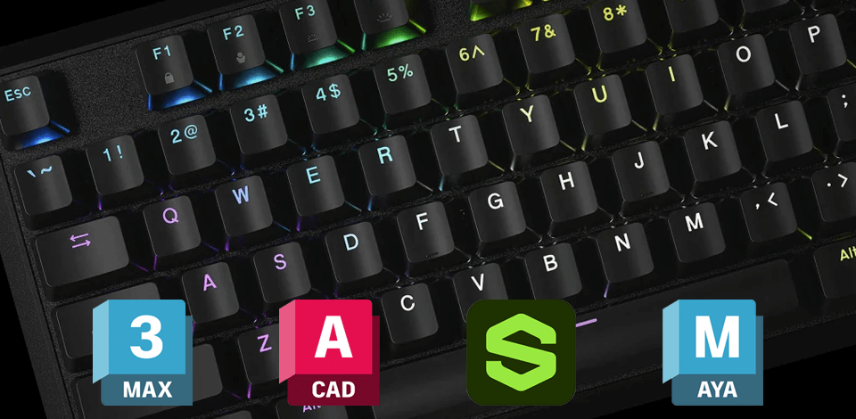 7 Best Keyboards for 3D Modeling in 2025 [Tested & Rated]