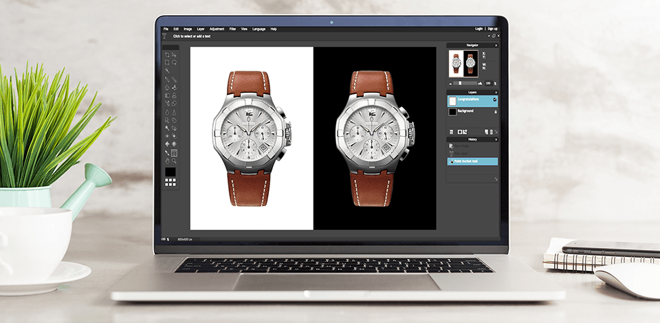 How to Make the Background of a Picture Black