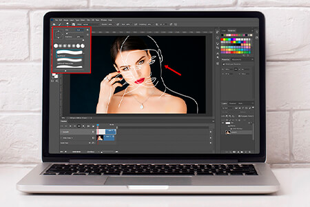 طريقة تحويل الصورة الى رسوم المتحركة روتوسكوب بالفوتوشوب