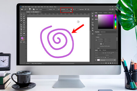 Photoshop Line Smoothing Tutorial