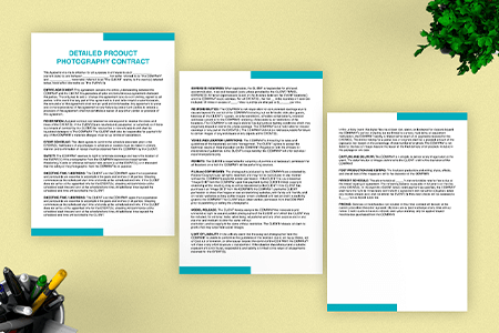 Product Photography Contract: Free Templates & FAQ