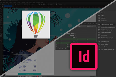 مقارنة بين CorelDRAW مقابل InDesign | الفرق بين كوريل درو مقابل إنديزاين