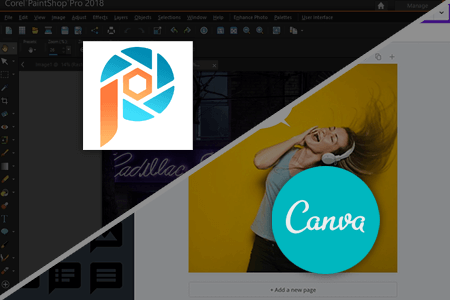 PaintShop Pro vs Canva