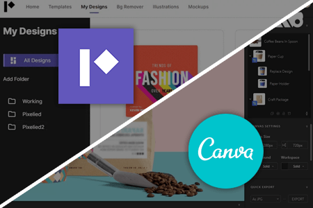 Pixelied vs Canva: What Program To Choose