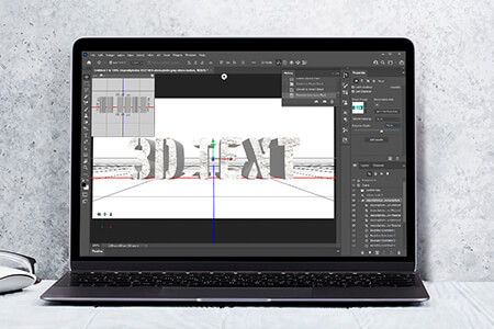 How to Make 3D Text in Photoshop