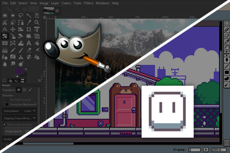 GIMP vs Aseprite