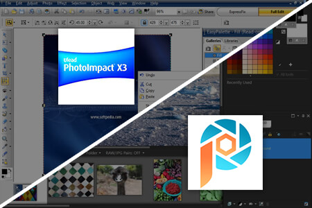 PhotoImpact vs PaintShop Pro