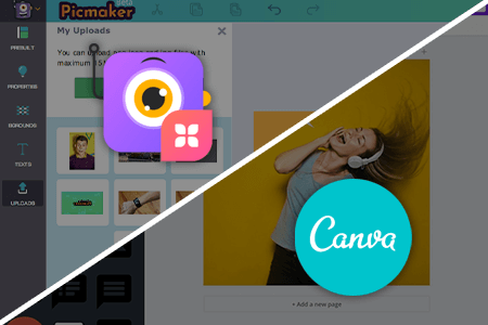 Picmaker vs Canva