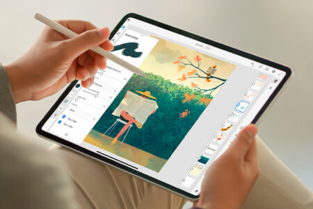 دورة تعليمية ودرس لتعلم برنامج Adobe Fresco : تعلم بخطوات سهلة