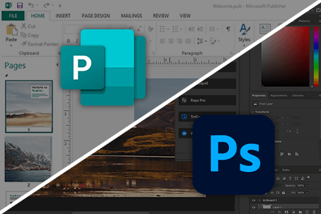 Microsoft Publisher vs Photoshop: Which Software is Better