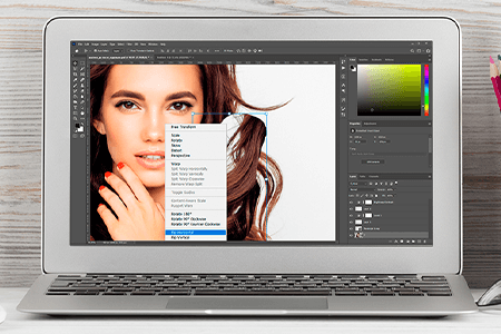 طريقة إضافة وتعديل الشعر بالصور في برنامج فوتوشوب درس تعليمي 