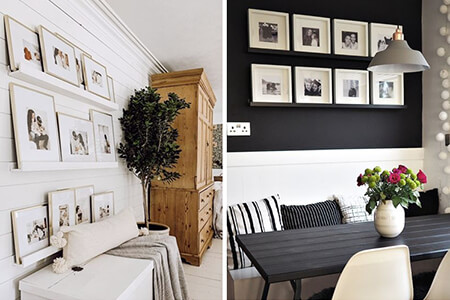 Creative Picture Ledge Ideas For Your Home