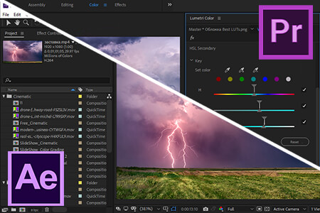 After Effects vs Premiere Pro {{%year}}: What Software is Better