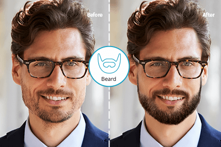 Add a Beard in 1 Click