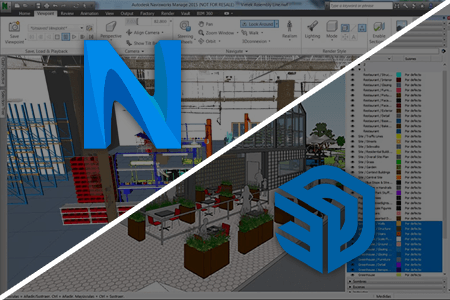 مقارنة بين Navisworks مقابل SketchUp للتصميم الهندسي ثلاثي الابعاد