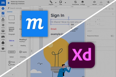 Moqups vs Adobe XD: What to Use in {{%year}}