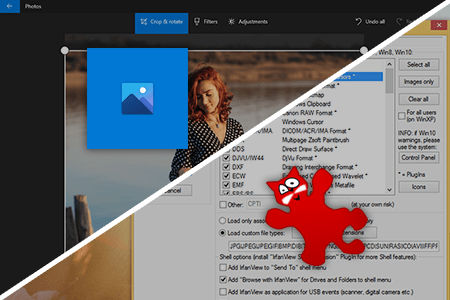 مقارنة بين برنامج Microsoft Photos مقابل IrfanView لعرض الصور
