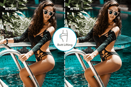 Make a Butt Look Bigger in 1 Click