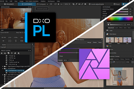 DxO PhotoLab vs Affinity Photo: Which Tool is Better