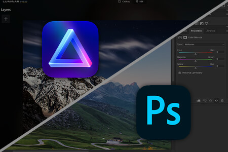 Luminar Neo vs Photoshop: Features & Pricing Comparison