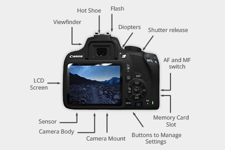 19 Basic Parts of a Standard Camera - Guide for Beginners