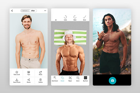 11 Best Fake Muscle Apps to Add Abs in Several Clicks