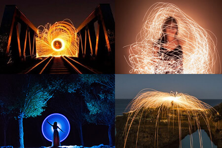 23 Light Painting Photography Ideas and Tips