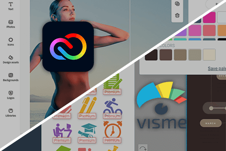 Adobe Creative Cloud Express vs Visme: Which Software to Choose