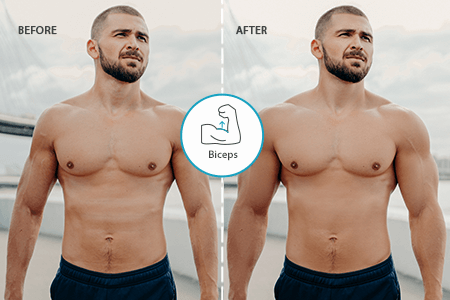 Make Biceps Look Bigger in 1 Click