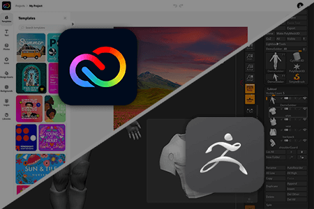 Adobe Creative Cloud Express vs Zbrush: Which Tool is Better