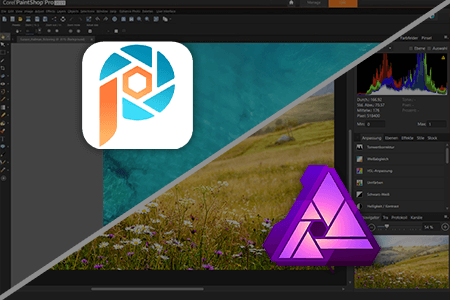 Paintshop Pro مقابل Affinity Photo: أي البرامج أفضل
