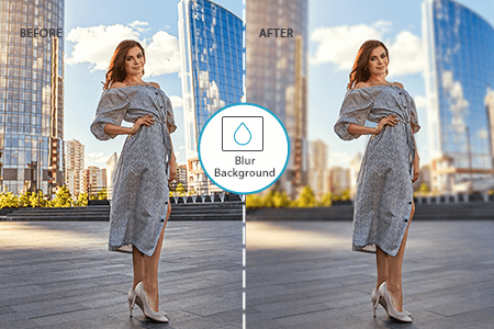 Blur Background in 1 Click