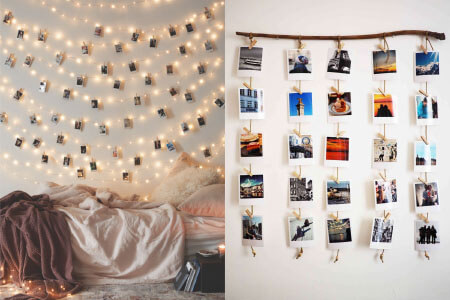 17 Awesome Polaroid Picture & Display Ideas