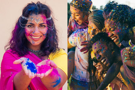 17 Creative Holi Photoshoot Ideas for Inspiration