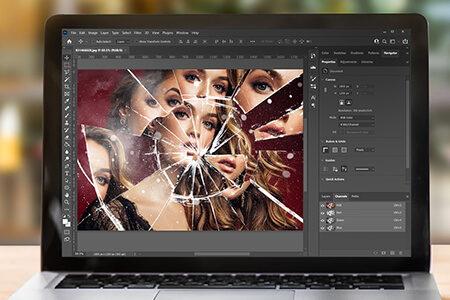 Create a Broken Mirror Effect in Photoshop: Simple Steps
