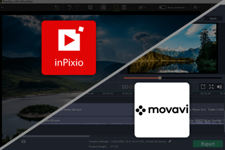 Movavi vs inPixio: Features & Advantages