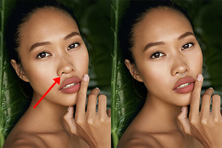 Aplicación de perforación de nariz para iOS y Android