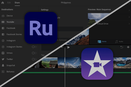 Adobe Rush vs iMovie: Which Software to Choose