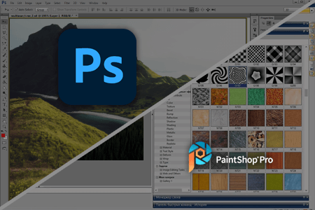 الفرق بين برنامج Photoshop مقابل Photoimpact لتصميم و تحرير الصور