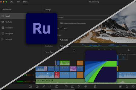 مقارنة بين برنامج Adobe Rush مقابل LumaFusion للتحرير و الرسم