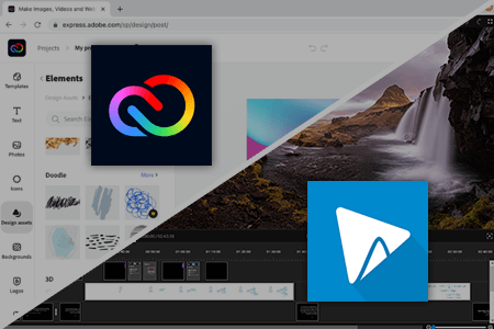 مقارنة بين برنامج Adobe Creative Cloud مقابل WeVideo ايهما أفضل