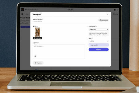 So erstellen Sie einen Zeitplan in Adobe СC Express: Einfache Anweisungen