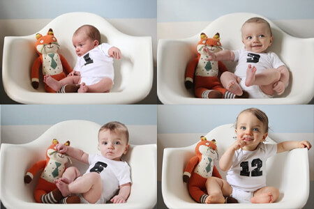 1 to 12 Month Baby Photo Ideas - Top 17 Ideas to Try