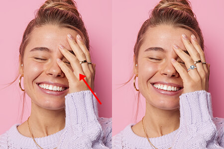 Añade un anillo de compromiso en 1 clic