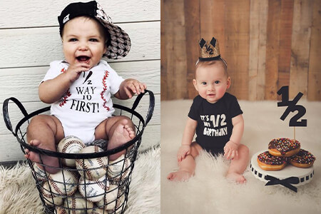 18 Сreative and Cute Half Birthday Picture Ideas