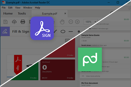 Adobe Acrobat Sign vs PandaDoc: What to Use in {{%year}}